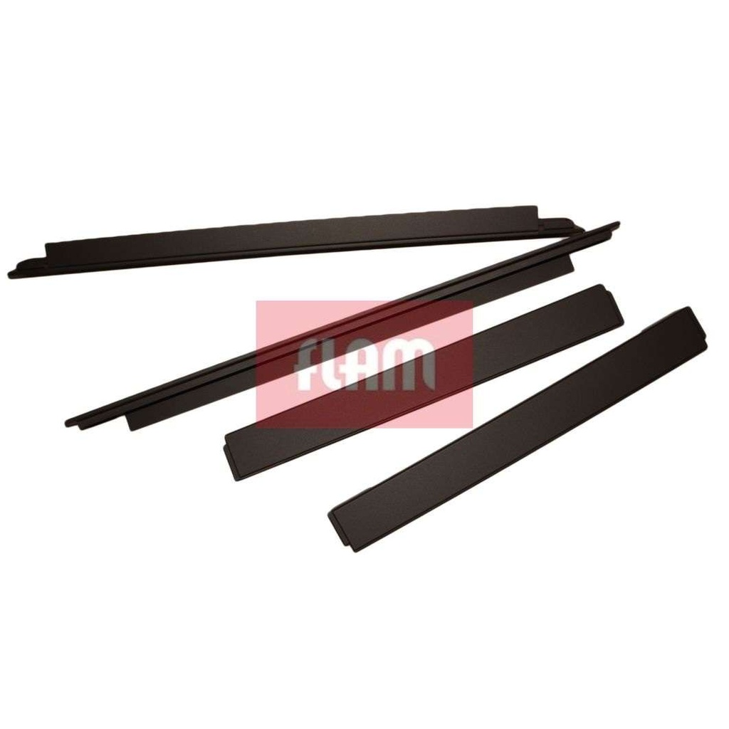 Cadre à 4 côtés encastré 60mm MT+6857F / Anthracite
