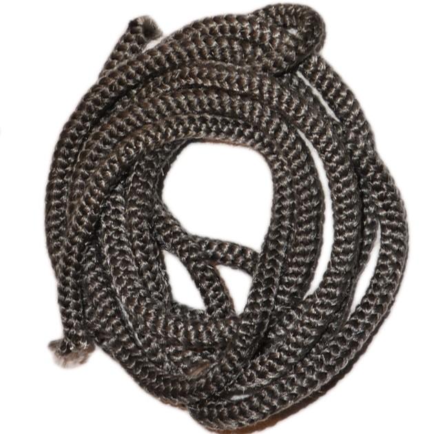 [DICHTKGK-0003] Ceramic fiberglass cord MT and DES Round BLACK PER METER.