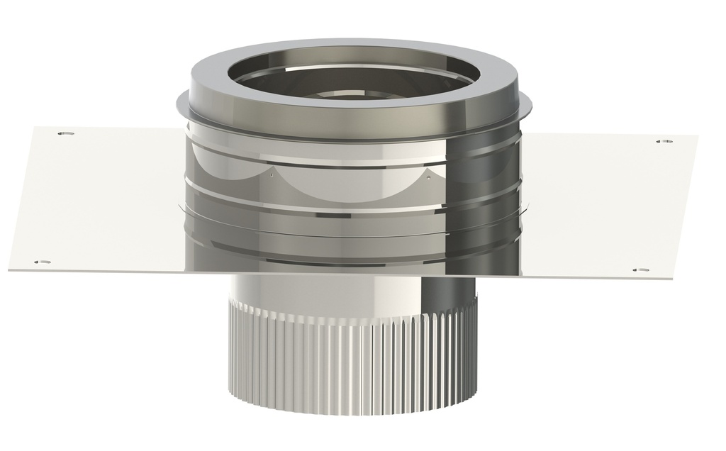 [DWAI.SOH.200] DW schouwophoging RVS / INOX 200/250mm.