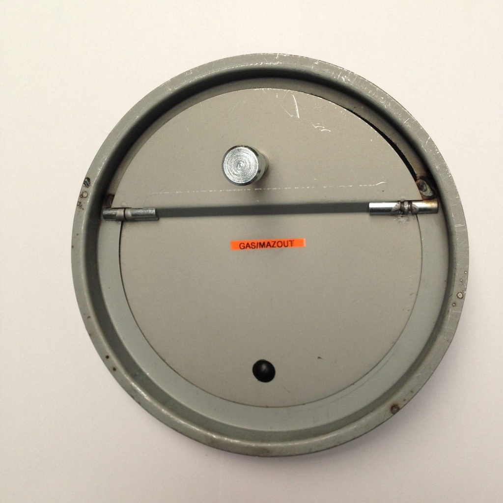 Régulateur de tirage diamètre 150 mm pour gaz/mazout.