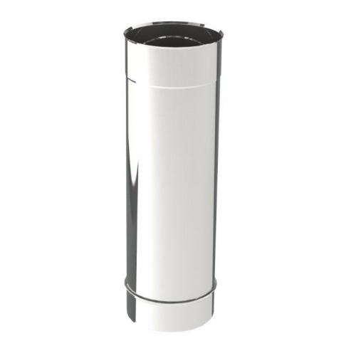Enkelwandige buis INOX / RVS diameter 150mm, 50cm lang.