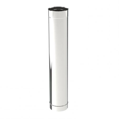 Enkelwandige buis INOX / RVS diameter 200mm, 100cm lang.