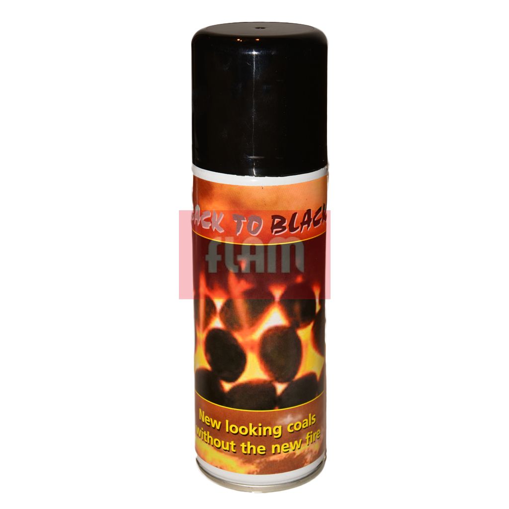 Peinture thermique noire pour décor de foyer