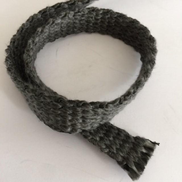 [DICHTKGB.P6.25/Z/M] Ker. Glasvezelband TC / Zwart PER METER (LET OP: AANTAL METERS INGEVEN)