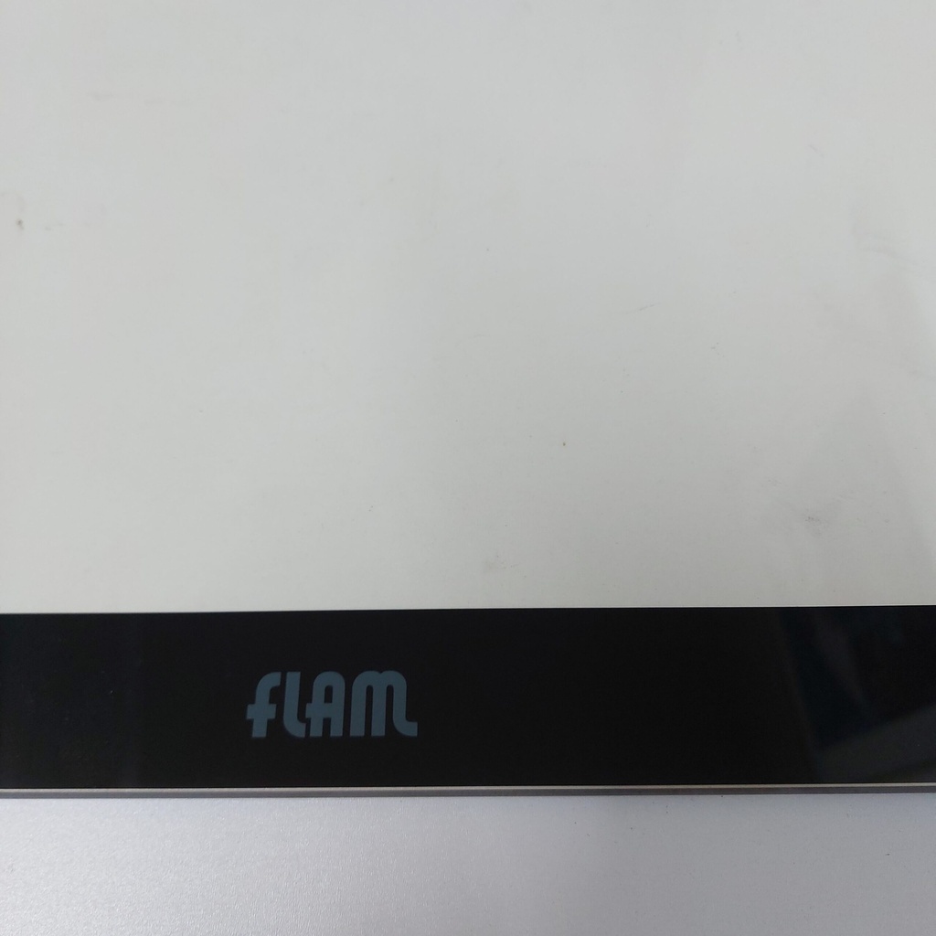 [GLAS.V.E-0031] Keramisch Bedrukt Glas KWADRA 80 Front, + Embleem