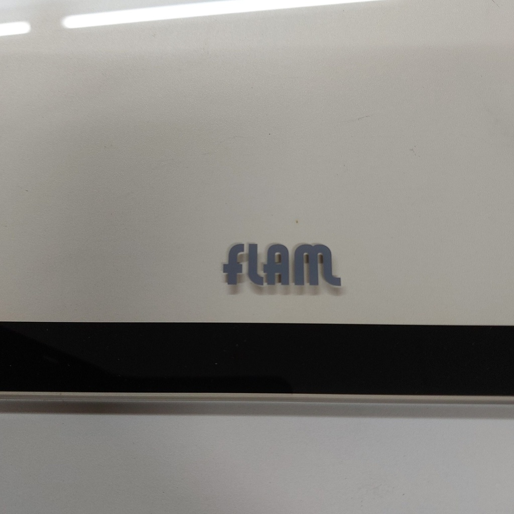 [GLAS.V.E-0034] Keramisch Bedrukt Glas LARGO 110/68 Front, + Embleem