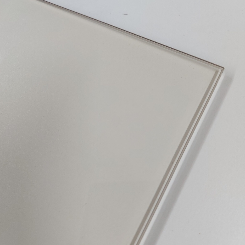 [GLAS.V.Z-0032] Keramisch glas Ambi 100 front Vlak, zonder embleem