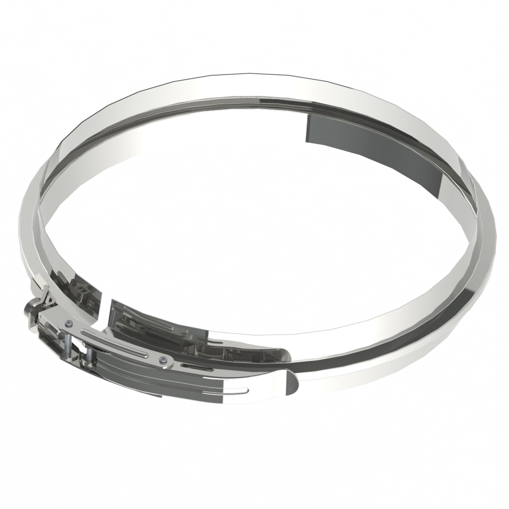 [DWALKB.200] Klemband voor het koppelen van de RVS / INOX DW elementen. DW 200/250mm.