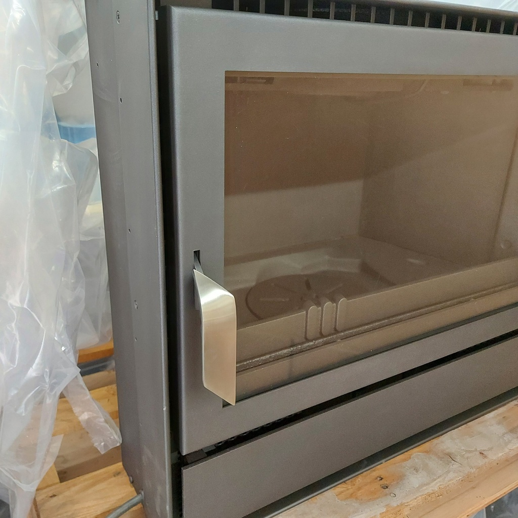 [KITS11-0003] Ornamental lock Flat chrome-plated.