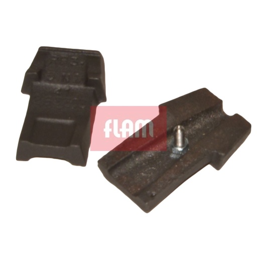 Set Roosterbouten Universeel (2 stuks / 1 met stelschroef)