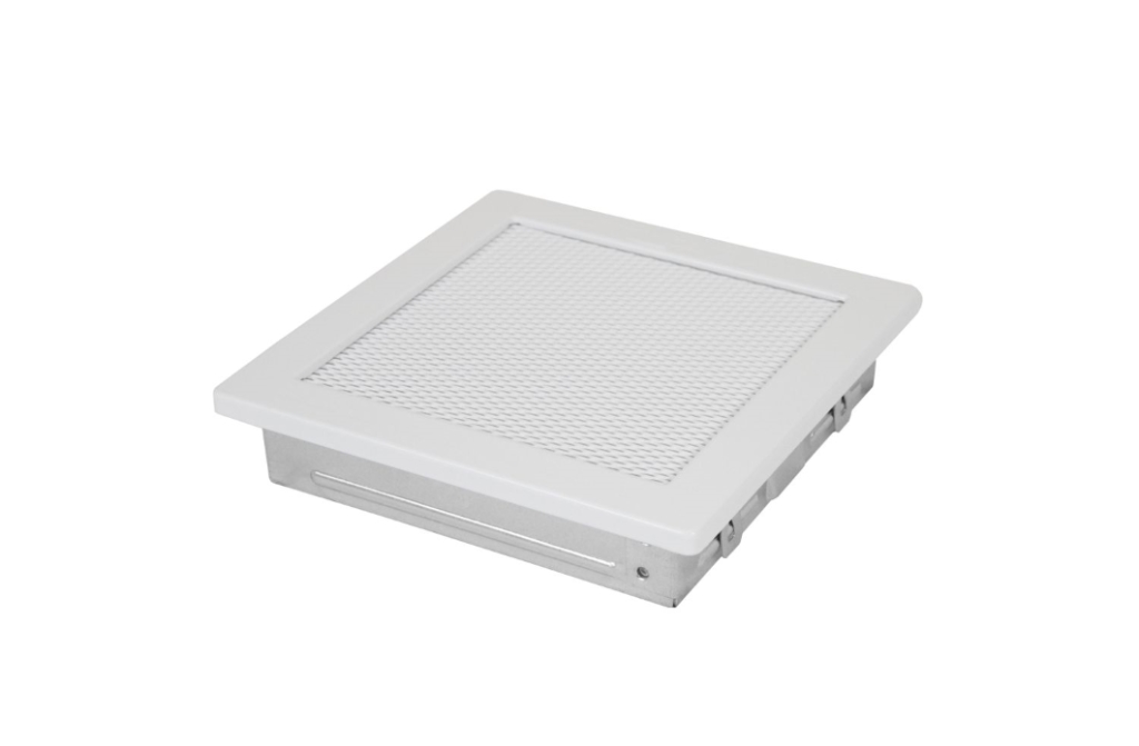 [HWR220220W] Ventilatierooster 220 x 220 mm. Wit