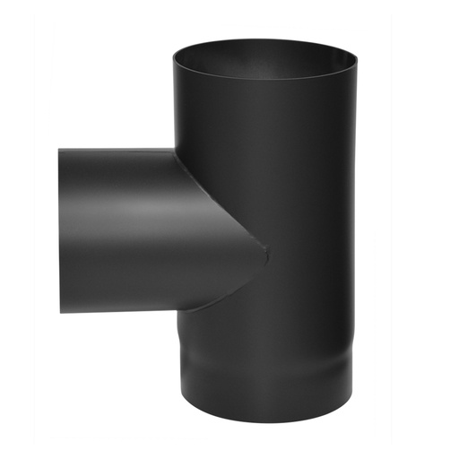 [EWTS.050.200] Ø200mm T-stuk dikwandig staal 2mm.