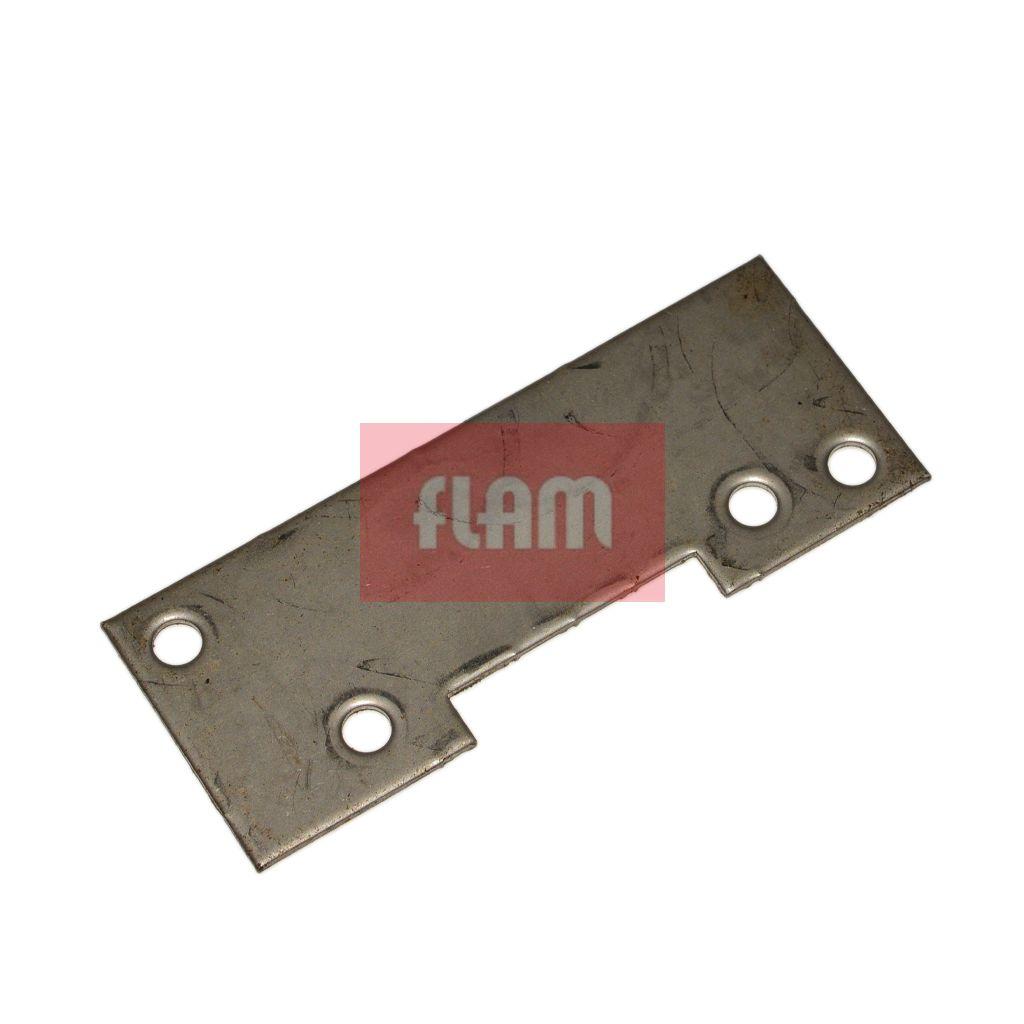 Afdekplaatje Waakvlam Bedbrander (Inox)